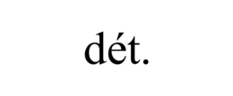 DÉT. trademark