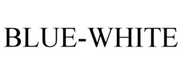 BLUE-WHITE trademark