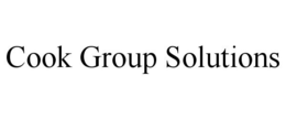 COOK GROUP SOLUTIONS trademark