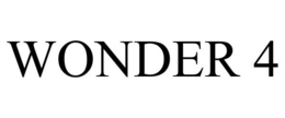 WONDER 4 trademark