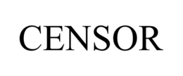 CENSOR trademark