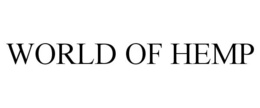 WORLD OF HEMP trademark