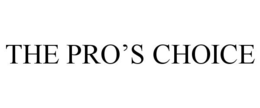 THE PRO'S CHOICE trademark