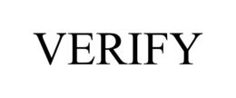 VERIFY trademark
