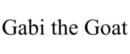 GABI THE GOAT trademark