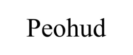 PEOHUD trademark