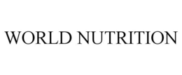 WORLD NUTRITION trademark