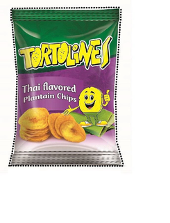 TORTOLINES THAI FLAVORED PLANTAIN CHIPS trademark