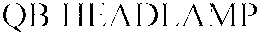 QB HEADLAMP trademark