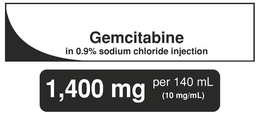 GEMCITABINE IN 0.9% SODIUM CHLORIDE INJECTION 1,400 MG PER 140 ML (10 MG/ML) trademark