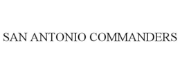 SAN ANTONIO COMMANDERS trademark