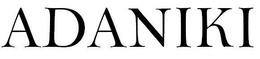 ADANIKI trademark
