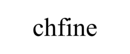 CHFINE trademark