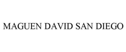 MAGUEN DAVID SAN DIEGO trademark