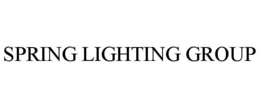 SPRING LIGHTING GROUP trademark