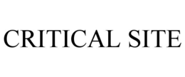 CRITICAL SITE trademark