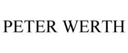 PETER WERTH trademark