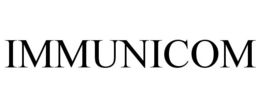IMMUNICOM trademark