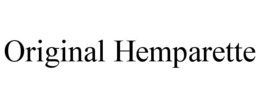 ORIGINAL HEMPARETTE trademark