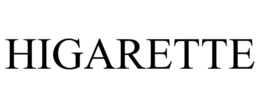 HIGARETTE trademark
