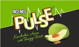 PASS PASS PULSE MANGO CANDY WITH TANGY TWIST trademark
