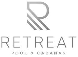 R RETREAT POOL & CABANAS trademark