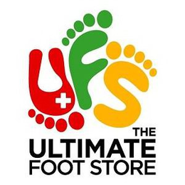 UFS THE ULTIMATE FOOT STORE trademark