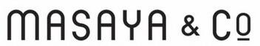 MASAYA & CO trademark