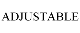 ADJUSTABLE trademark