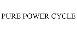 PURE POWER CYCLE trademark