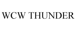 WCW THUNDER trademark