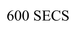 600 SECS trademark