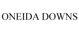 ONEIDA DOWNS trademark