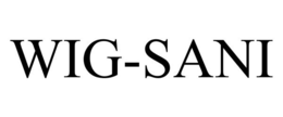 WIG-SANI trademark