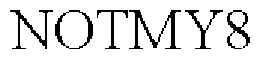 NOTMY8 trademark