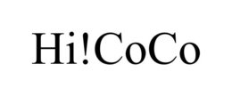 HI!COCO trademark