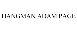 HANGMAN ADAM PAGE trademark