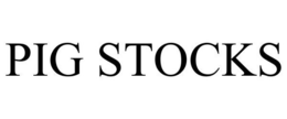 PIG STOCKS trademark