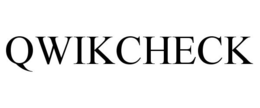 QWIKCHECK trademark