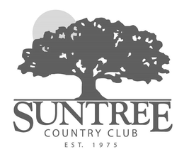 SUNTREE COUNTRY CLUB EST 1975 trademark