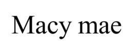 MACY MAE trademark