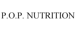 P.O.P. NUTRITION trademark