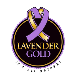 LAVENDER GOLD IT'S ALL NATURAL trademark