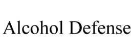 ALCOHOL DEFENSE trademark