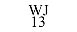 WJ 13 trademark