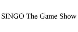 SINGO THE GAME SHOW trademark