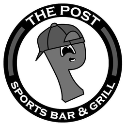 P THE POST SPORTS BAR & GRILL trademark