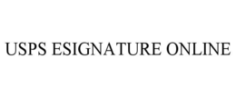 USPS ESIGNATURE ONLINE trademark