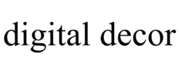 DIGITAL DECOR trademark