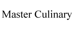 MASTER CULINARY trademark